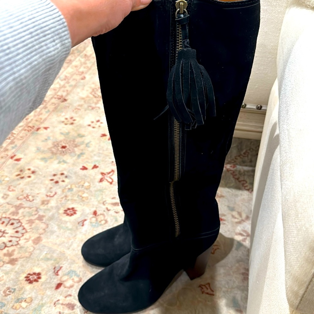 Coach Suede Leather Boots
